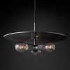 Подвесная люстра Restoration Hardware UTILITAIRE DISK TRIPLE PENDANT 68610011