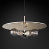 Подвесная люстра Restoration Hardware UTILITAIRE DISK TRIPLE PENDANT 68610011