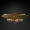 Подвесная люстра Restoration Hardware UTILITAIRE DISK TRIPLE PENDANT 68610011
