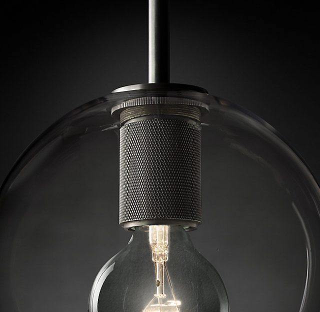 Подвесная люстра Restoration Hardware UTILITAIRE GLOBE SHADE PENDANT 68590946