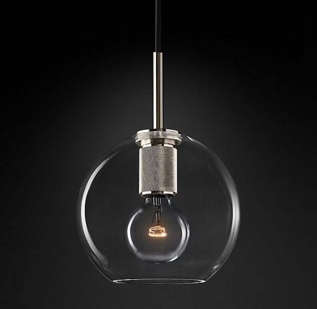 Подвесная люстра Restoration Hardware UTILITAIRE GLOBE SHADE PENDANT 68590946