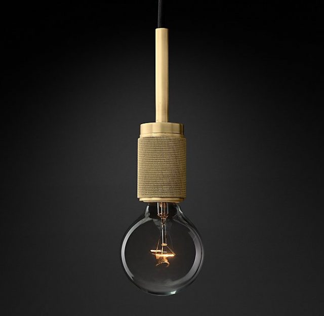 Подвесная люстра Restoration Hardware UTILITAIRE SOCKET PENDANT 68090764
