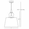 Подвесная люстра Robert Abbey Albert 15" Pendant Patina Nickel P743