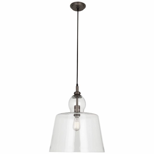 Подвесная люстра Robert Abbey Albert 15" Pendant Patina Nickel P743