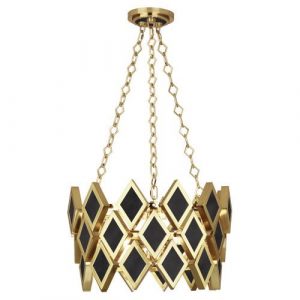 Подвесная люстра Robert Abbey Edward PENDANT Brass/Black 423