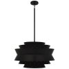 Подвесная люстра Robert Abbey Pierce PENDANT Plated Black B983