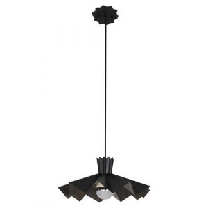 Подвесная люстра Robert Abbey Rico Espinet Bat PENDANT Matte Black BLK69