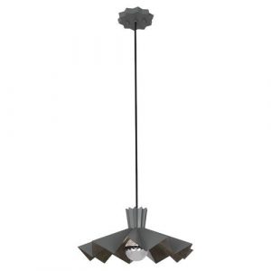 Подвесная люстра Robert Abbey Rico Espinet Bat PENDANT Matte Charcoal GRY69
