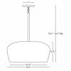Подвесная люстра Robert Abbey Rico Espinet Bumper PENDANT Nickel D610