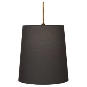 Подвесная люстра Robert Abbey Rico Espinet Buster Pendant Smoke Gray/Aged Brass 2802