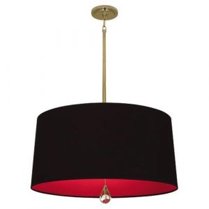 Подвесная люстра Robert Abbey Williamsburg Custis PENDANT Black BN339
