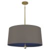 Подвесная люстра Robert Abbey Williamsburg Custis PENDANT Carter Gray BN329