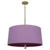 Подвесная люстра Robert Abbey Williamsburg Custis PENDANT Lilac BN335