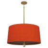 Подвесная люстра Robert Abbey Williamsburg Custis PENDANT Orange BN337