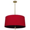 Подвесная люстра Robert Abbey Williamsburg Custis PENDANT Red BN338