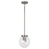 Подвесная люстра Robert Abbey Zoltar 10" Pendant Polished Nickel S2434