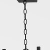 Подвесная люстра Troy Lighting Carlo F7526-TBK