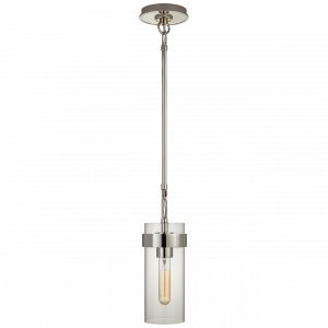 Подвесная люстра Visual Comfort Presidio Petite Pendant Polished Nickel S5672PN-CG