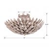 Потолочная люстра Crystorama BROCHE 16" Antique Silver