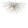 Потолочная люстра EICHHOLTZ Ceiling Lamp Boivin Nickel