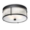 Потолочная люстра EICHHOLTZ Ceiling Lamp Stamford Black