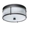 Потолочная люстра EICHHOLTZ Ceiling Lamp Stamford Black