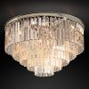 Потолочная люстра Restoration Hardware ODEON 1920S CLEAR GLASS FRINGE 3-TIER
