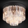 Потолочная люстра Restoration Hardware ODEON 1920S CLEAR GLASS FRINGE 3-TIER