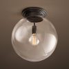 Потолочная люстра Restoration Hardware PARISIAN CLEAR GLASS POSTE