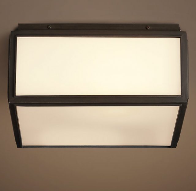 Потолочная люстра Restoration Hardware UNION FILAMENT MILK GLASS WIDE