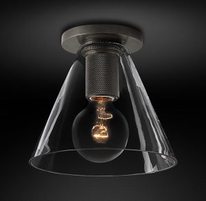 Потолочная люстра Restoration Hardware UTILITAIRE FUNNEL SHADE