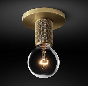 Потолочная люстра Restoration Hardware UTILITAIRE SOCKET