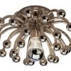 Потолочная люстра Robert Abbey Anemone 13" Flushmount