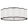Потолочная люстра Robert Abbey Axis 24" Flushmount Blackened Antique Nickel