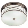 Потолочная люстра Robert Abbey Chase Flushmount Polished Nickel
