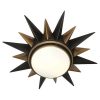 Потолочная люстра Robert Abbey Cosmos Flushmount Bronze/Brass