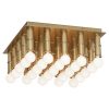 Потолочная люстра Robert Abbey Jonathan Adler Meurice Flushmount Brass