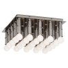 Потолочная люстра Robert Abbey Jonathan Adler Meurice Flushmount Polished Nickel