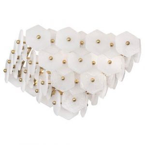 Потолочная люстра Robert Abbey Jonathan Adler Vienna Flushmount Brass