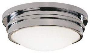 Потолочная люстра Robert Abbey Roderick Flushmount 10" Polished Chrome