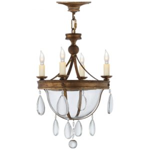 Потолочная люстра Visual Comfort Devon Mini Glass