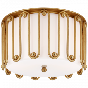 Потолочная люстра Visual Comfort Molene Small Flush Mount Gild